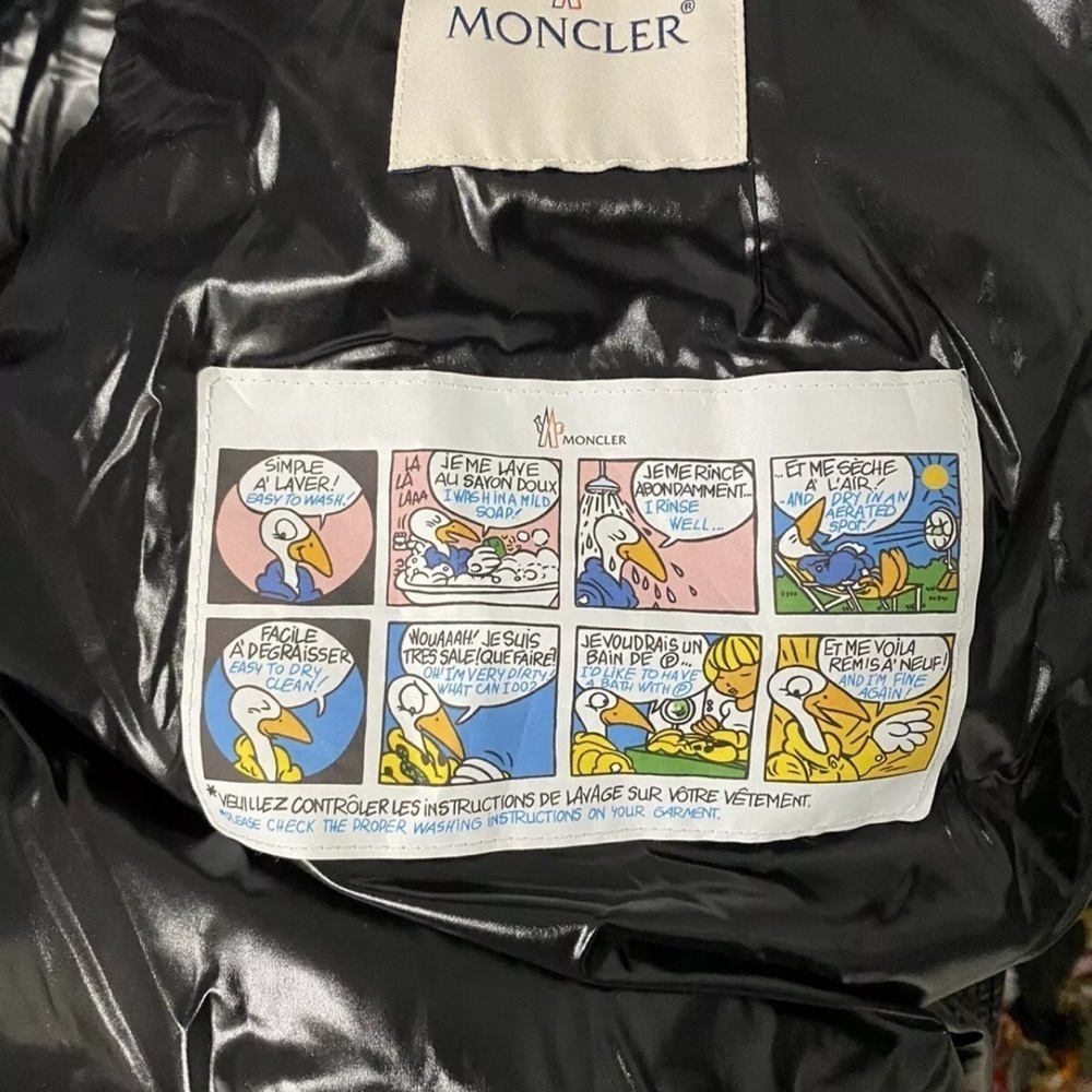 💰SOLD💰Moncler fulmarus black down parka jacket - Picture 6 of 14